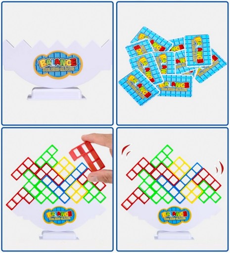Arkádová hra TETRIS puzzle vyvažovanie BLOCKS FAMILY LOGIC
