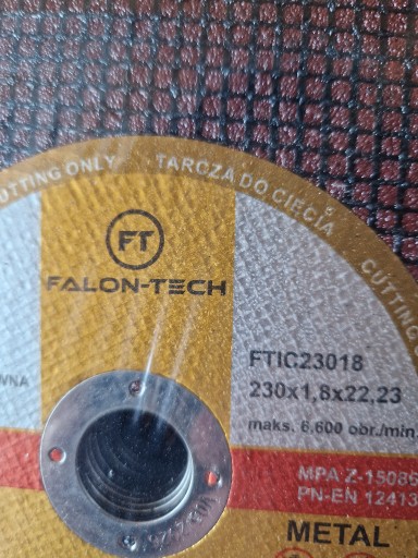 Falon-Tech rezací kotúč na kov 230 mm x 1,8 mm INOX