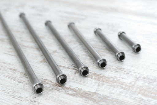 kovová trubica M10x1 pavúk lampa DIY vsuvka M10x1 trubica 30cm pre podkrovnú lampu