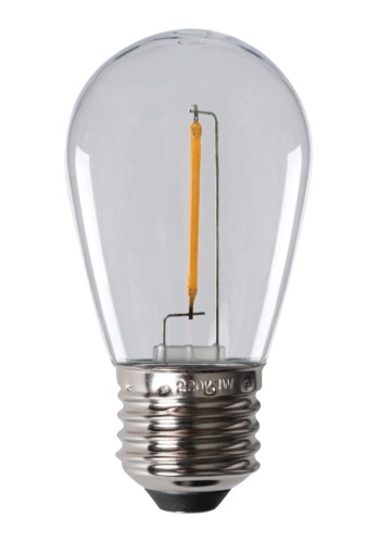 Kanlux LED vonkajšia záhradná žiarovka E27 s veľkým závitom 0,5W=5W teplá biela