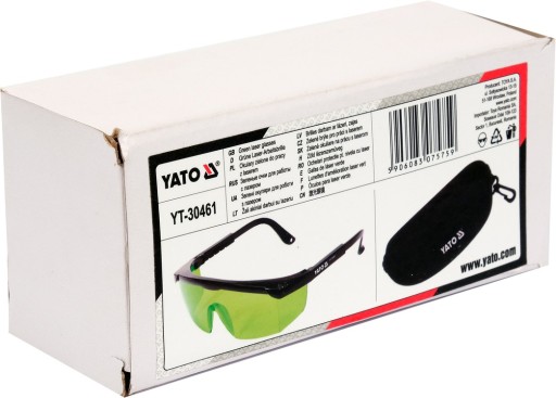 ZELENÉ OKULIARE PRE PRÁCU S LASEROM YATO POLYKARBONÁT