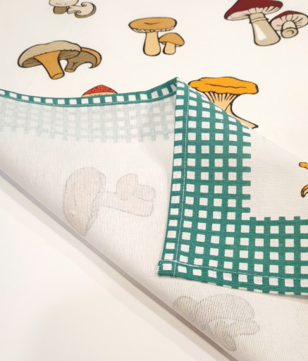 JEDEKA MUSHROOM bavlnená kuchynská utierka 50 x 64