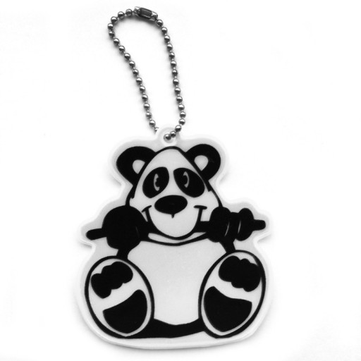 REFLEXNÝ PRÍVESEK GADGET REFLEXNÝ PANDA KĽÚČENKA