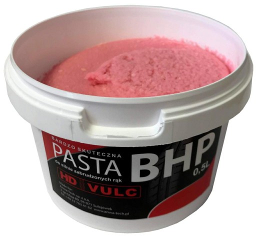 Zdravotná a nezávadná pasta na umývanie rúk HD VULC ružová 0,5L