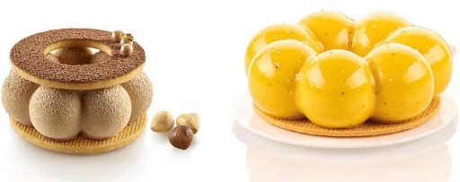 SILIKÓNOVÉ MOL DONUT PNEUMATIKY CUPPING FORMA 6x