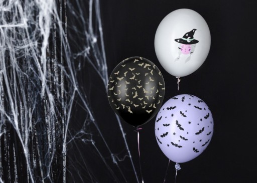 BALÓN HALLOWEEN balóny s BAT 6 KS