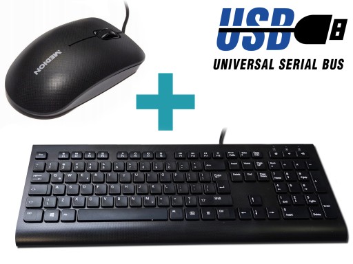 KB313U USB KLÁVESNICA ČIERNA TICHÉ NÍZKE TLAČIDLÁ