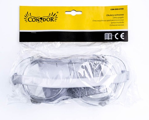 Ochranné okuliare GOGGLE, vetrané, 4 ventily