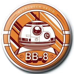 Odznak Star Wars Episode VII BB-8