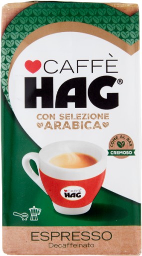 Caffe Hag mletá káva bez kofeínu 250 g