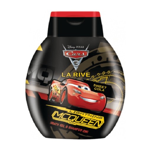 LA RIVE Disney Cars šampón a sprchový gél 2v1 250 ml