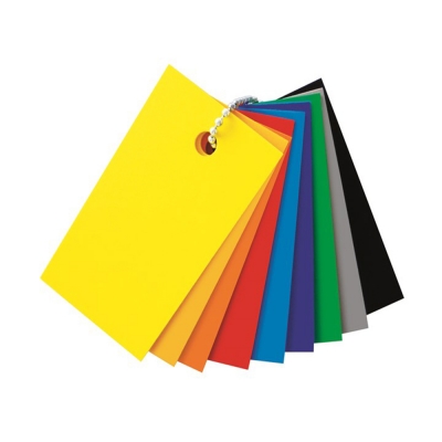 PVC penové PVC 250x250 5 mm červená PVC tabuľka