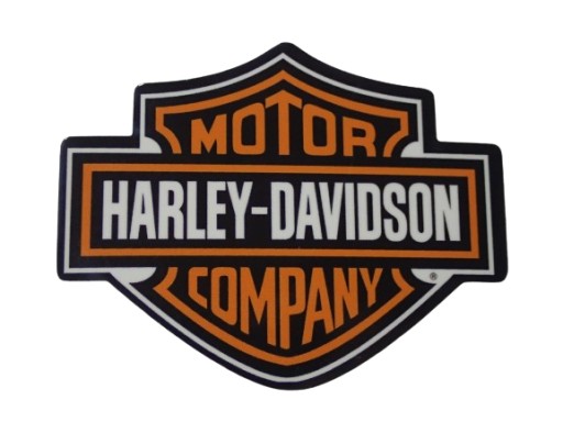 NÁLEPKA S LOGOM SPOLOČNOSTI HARLEY DAVIDSON 6,9 x 5,4 cm
