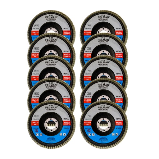 KLAPKA BRÚSNY KOTÚČ 125 MM P80 FELMAN