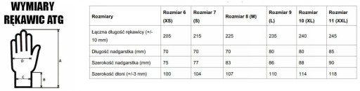 Pracovné rukavice ATG MAXI FLEX Ultimate AD-APT 42-874 Veľkosť 7