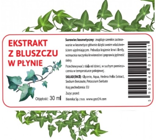 Tekutý extrakt z brečtanu 30 ml