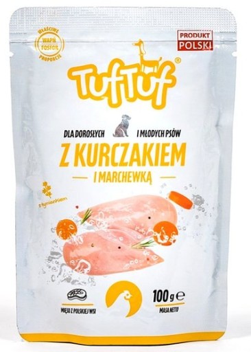TUF TUF Kuracie vrecúško s mrkvou 100 g