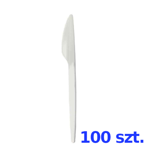 Jednorazový príbor KNIFE WHITE STANDARD 100 ks
