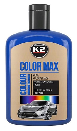 BLUE K2 COLOR MAX FAREBNÝ VOSK 200 ML Y9