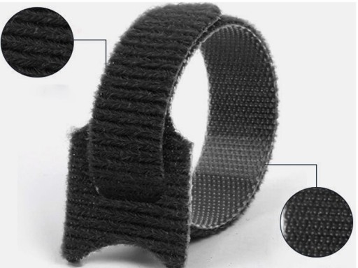 VELCRO BAND ORGANIZÁTOR KÁBLOV 150x12mm 100ks 14m silné vedenie káblov