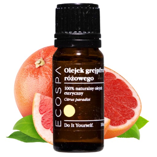 PRÍRODNÝ GRAPEFRUIT RUŽOVÝ ESENCIÁLNY OLEJ 10 ML AROMATHERAPY ECOSPA