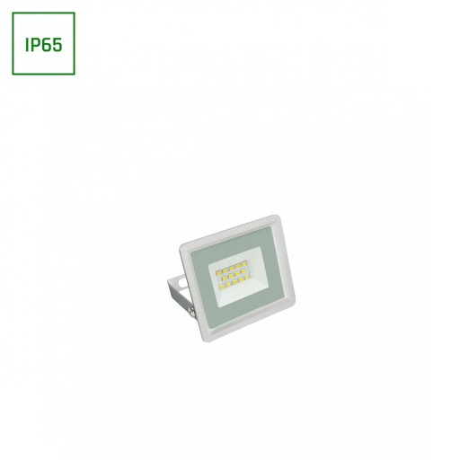 NOCTIS LUX 3 SVETLOMET 10W NW 230V IP65 90x75x27mm BIELA