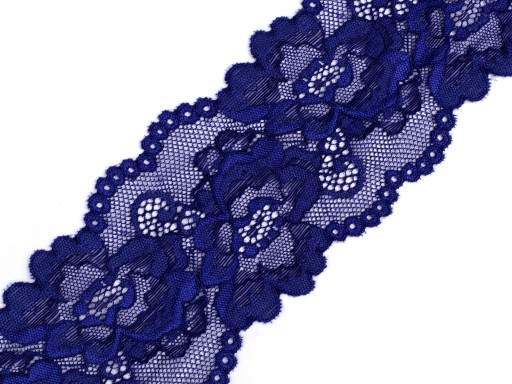 ŠTÝLOVÁ DEKORATÍVNA ČIPKA 8CM, ELASTICKÁ, COVERNON