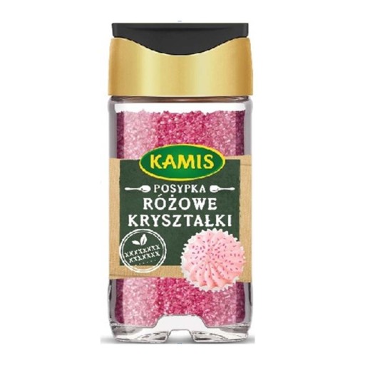 Kamis ružové krištáľové posypy 73g