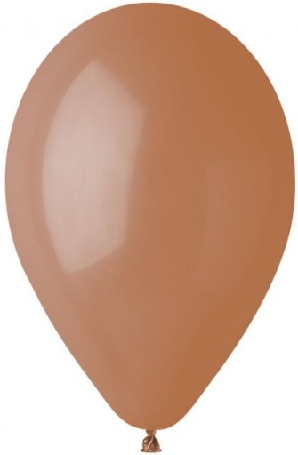 PASTEL Boho hnedé kávové balóny 12 palcov, 10 ks.