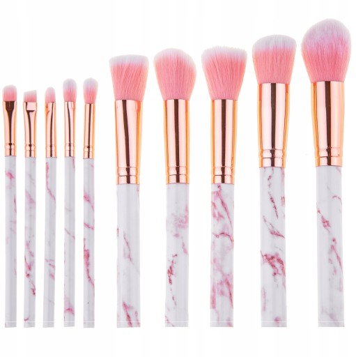 SADA ŠTETEC NA MAKEUP Marble Marble Pink 10