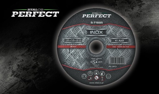 Stalco Perfect 125x1,0mm S-71685 nerezový rezací kotúč