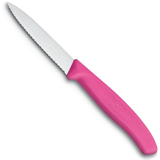 VICTORINOX NÔZ NA OVOCIE ZELENINA S NASTAVENÍM 8CM RUŽOVÝ