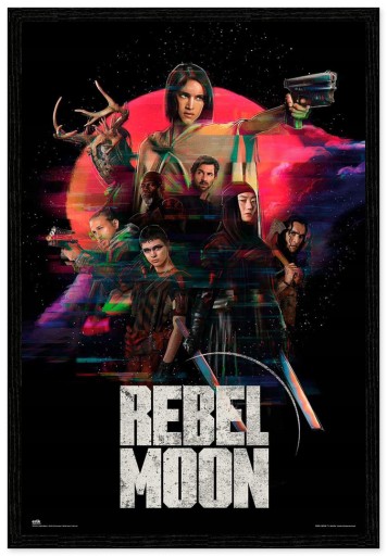 Plagát na stenu Rebel Moon Plagáty do detskej izby 61x9,5 cm