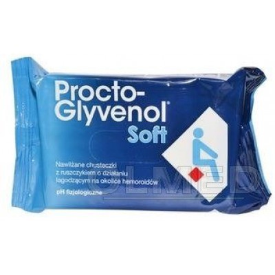 Procto-Glyvenol Soft vlhčené obrúsky - 30 ks.