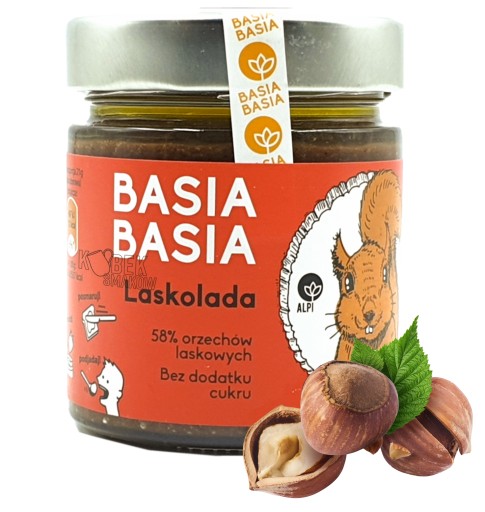 Laskoladový orieškový krém BASIA BASIA 210 g