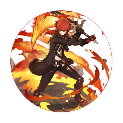 Genshin Impact Diluc Pin