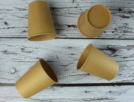 Eco Kraft PAPÍROVÝ hrnček Natural 250ml 50 ks