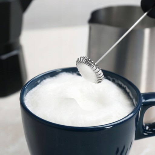 SPÄŇOVAČ, ŠKĽAVA na KÁvu, MLIEKO, penu na cappuccino, mini elektrický mixér