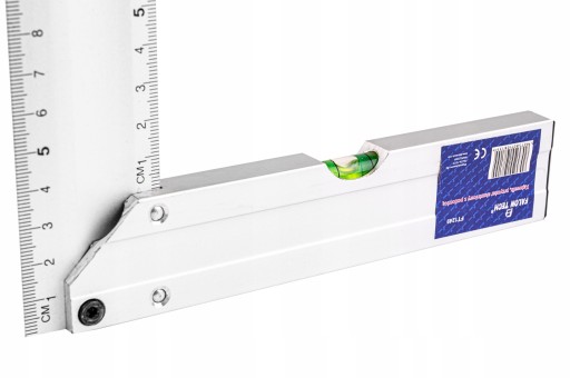 HLINÍKOVÁ UHĽOVÁ HVIEZDA S LEVEL TESAŘSKÝM PRAVIDLOM PRAVIDLO MERY 350 mm