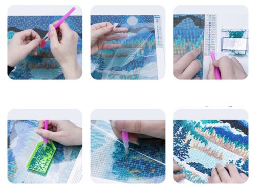 Diamantové vyšívanie LILO a STITCH Diamantová mozaika STICH PAINTING 30x30 5D