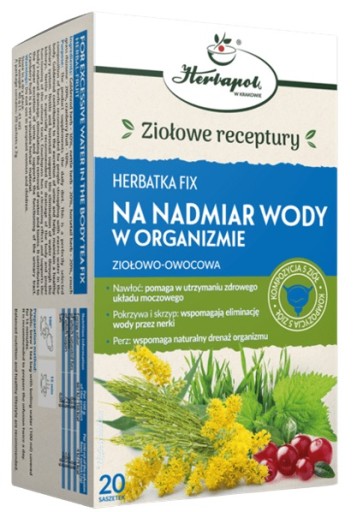 ČAJ oprava NA NADMERNÚ VODU V TELE HERBAPOL