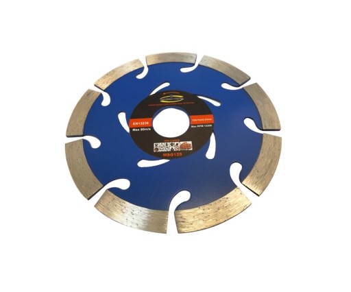 125 mm segmentový diamantový kotúč na betónové kocky MAGMA
