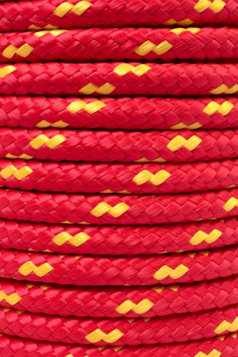 POLYPROPYLÉNOVÉ PREMOSTENIE PLACHETNÍCKE LANO PEVNÉ, VEĽMI HRUBÉ, 20 mm, 1 m