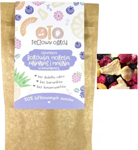 OTOLANDIA MRAZOM Sušená ČUČORICA MALINA ANANÁS VIAC