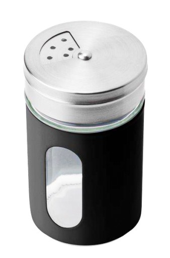 Nádoba na korenie Salt Pepper Black 90ml