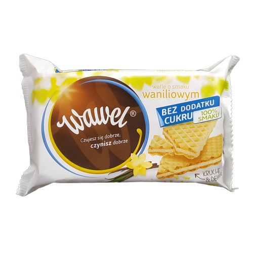 Vanilkové oblátky bez pridaných cukrov 110g WAWEL
