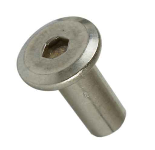 Spojovacia matica, typ Ericson, nehrdzavejúca oceľ, plochá hlava M5 x 12 mm