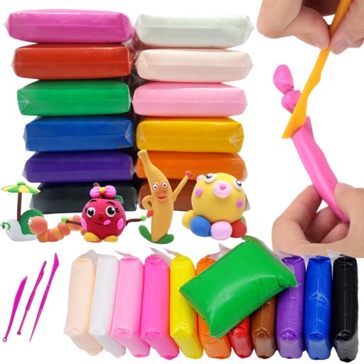 FOAM 12 KS PLASTOVÝ PENOVÝ Nôž COCOLINA FOAM SENSO CLAY