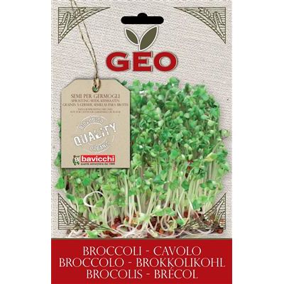Semená na naklíčenie - Bio brokolica 13 g