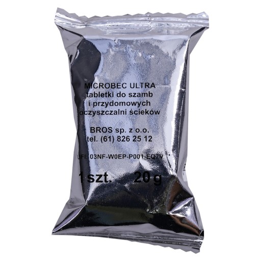 BROS MICROBEC ULTRA tablety do septiku 1 TABLETA